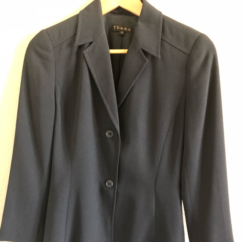 Preppy Navy Blue Blazer